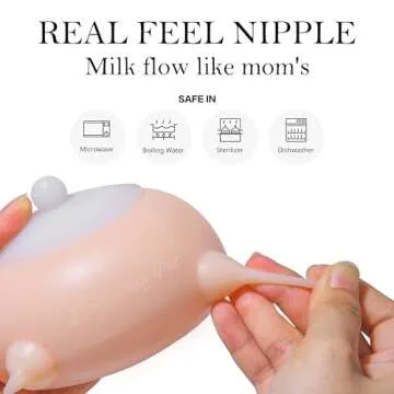 Doggiema Bubble Milk Bowl for Puppies and Kittens - Easy Feeding