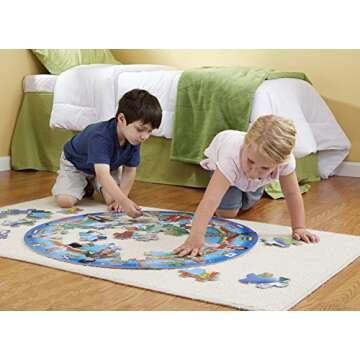 Melissa & Doug Children of the World Floor 48pc Floor Puzzle