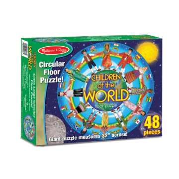 Melissa & Doug Children of the World Floor 48pc Floor Puzzle