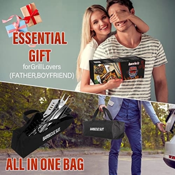 122PCS Grill Tool Set for Perfect Summer BBQs