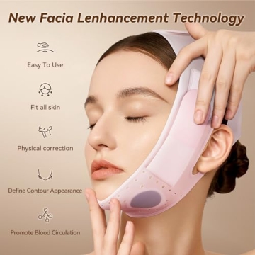 JUSRON V-Line Mask Chin Strap for Defined Jawline