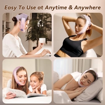 JUSRON V-Line Mask Chin Strap for Defined Jawline