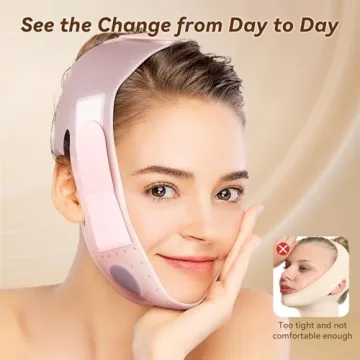 JUSRON V-Line Mask Chin Strap for Defined Jawline