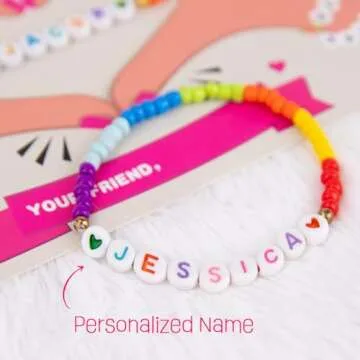 Thigreact Valentine DIY Bracelet Making Kit for Kids