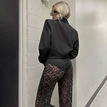 Buy Women's See Through Lace Pants for Bold Style