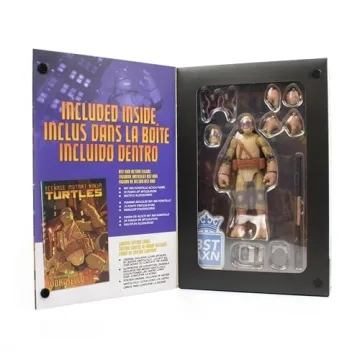 BST AXN Donatello Action Figure & Limited Edition Comic Gift