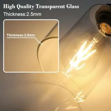 Unicozin Modern Bathroom Light Fixtures, 5 Light Vanity Lights, Black Wall Lamp with Clear Glass for Bathroom, Mirror, Living Room, Bedroom, Hallway, E26 Base