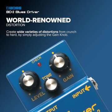 Boss BD-2 Blues Driver Guitar Effects Pedal