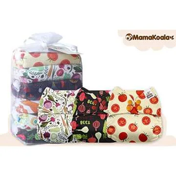 Mama Koala Baby Washable Cloth Diapers - Eco-Friendly Set