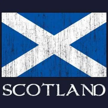 Scotland Flag Crew Neck Sweatshirt for All Occasions