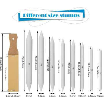 Sketch Drawing Tools Set - 22 Pieces for Artists