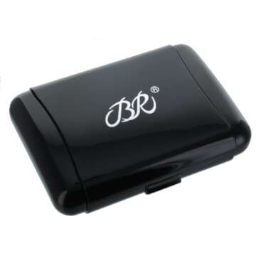 BR Travel Size Eyeshadow Makeup Kit 0.5 Oz - 25 Piece Makeup Set with Brush & Mirror