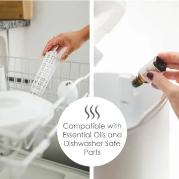 Top Fill Ultrasonic Cool Mist Humidifier with Diffuser