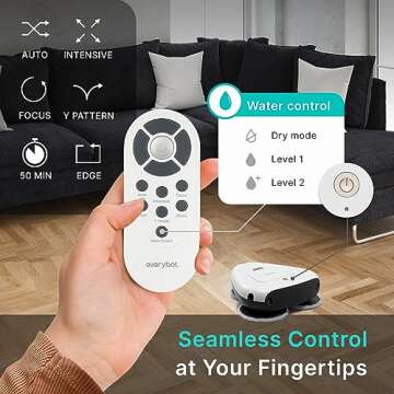 Ultra Quiet EVERYBOT Three-Spin Robot Mop Cleaner