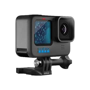 GoPro HERO11 Black - Waterproof Action Camera with 5.3K60 Ultra HD Video, 27MP Photos, 1/1.9" Image Sensor, Live Streaming, Webcam, Stabilization