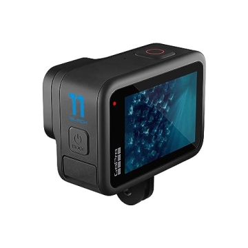 GoPro HERO11 Black - Waterproof Action Camera with 5.3K60 Ultra HD Video, 27MP Photos, 1/1.9" Image Sensor, Live Streaming, Webcam, Stabilization