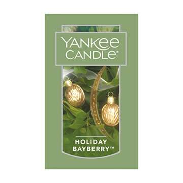 Yankee Candle Bayberry Scented, Classic 22oz Large Jar Single Wick Candle, Over 110 Hours of Burn Time | Holiday Gifts for All