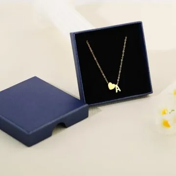Heart Initial Necklace for Women - Perfect Personalized Gifts