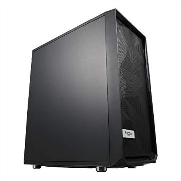 Fractal Design Meshify C - Compact Mid Tower Computer Case - Open ATX Layout- High Performance Airfl...