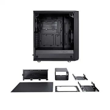 Fractal Design Meshify C Compact Mid Tower Case - High Airflow