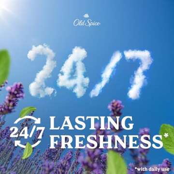 Old Spice Men's Deodorant Aluminum-Free Wilderness with Lavender, 3oz (Pack of 3)