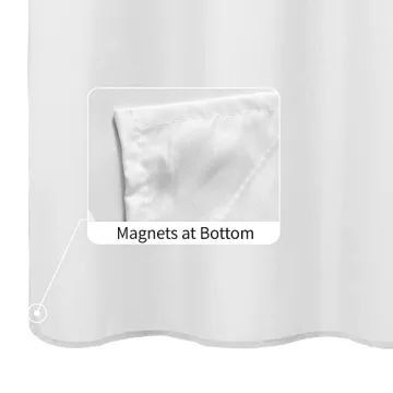 ALYVIA SPRING Waterproof Shower Curtain Liner - 72x84