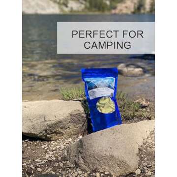 Freeze Dry Wholesalers Freeze Dried Avocado Slices | Backpacking & Camping Food | Family Size Emergency Food