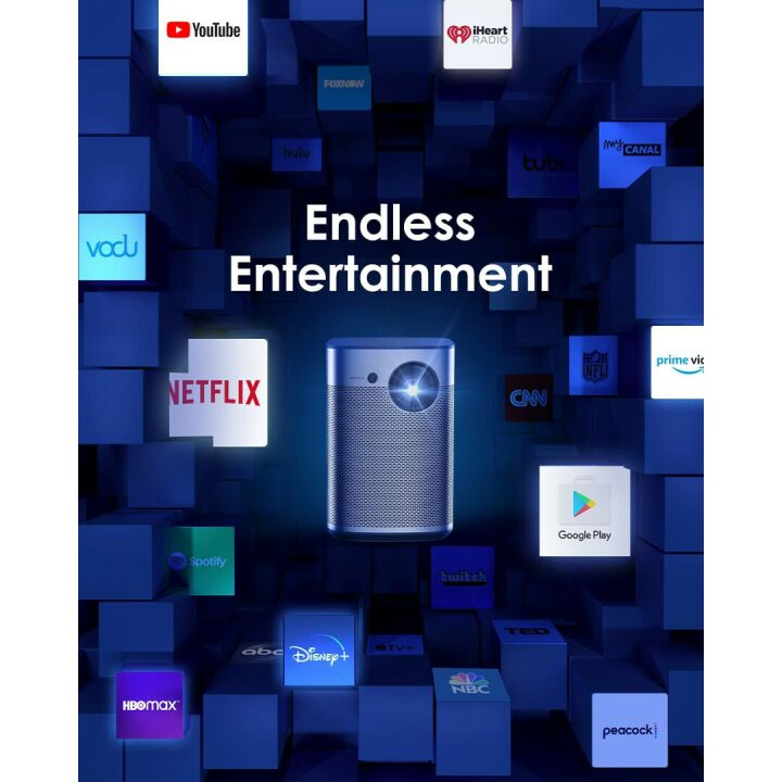 XGIMI Halo Projector - 1080p Bright Outdoor Movies