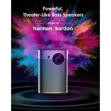 XGIMI Halo Projector - 1080p Bright Outdoor Movies