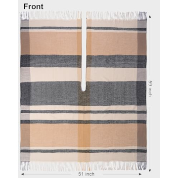 HOLDINA Cozy Poncho Shawl Wraps for Women