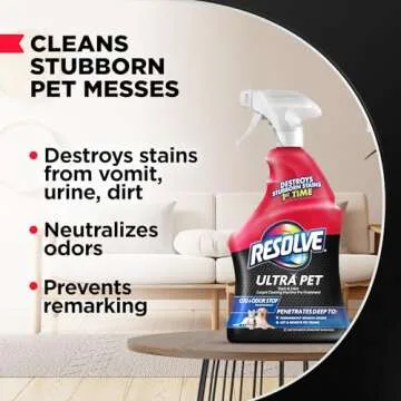 Resolve Ultra Pet Odor Remover – Instant Stain Eliminator Spray