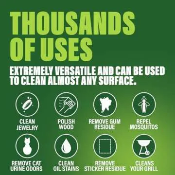 Green Gobbler All-Natural, Cold Pressed Concentrated Orange Oil for Home and Outdoor Multi-Purpose Cleaning- Hundreds of Uses, 32 oz