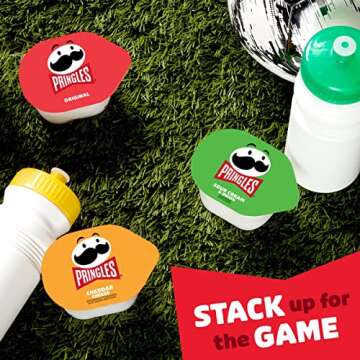 Pringles Potato Crisps Chips, Lunch Snacks, On-the-Go Snacks, Snack Stacks, Variety Pack, 12.9oz Box...