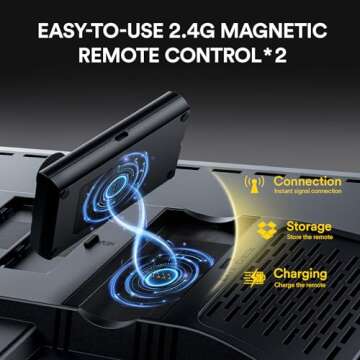 RALENO LED Video Panel Light, 2-Pack 18" 45W Studio Lights with 75''Stand & Remote for Video Recording Photography Videography Streaming TikTok YouTube, 3200-5600K CRI97+ Photography Lighting