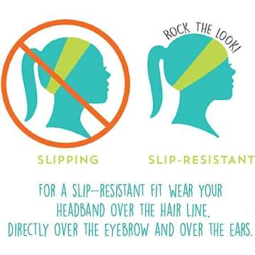 Calbeing Gray Workout Headband for Women, Wide Headbands for Women, Sports Running Headband for Exercise, Gym Hairband Athletic Thick Non Slip Yoga Sweatband Fitness 5Pack