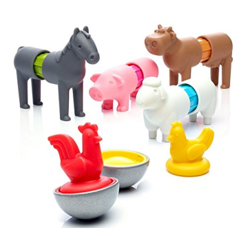 SmartMax My First Farm Animals Magnetic Building Set