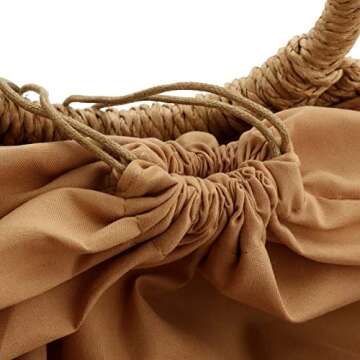 Stylish Summer Rattan Handbag for Women - Eco-Friendly Design