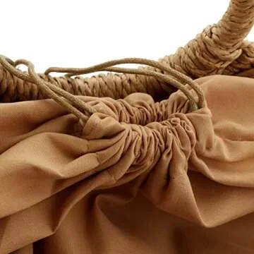 Stylish Summer Rattan Handbag for Women - Eco-Friendly Design