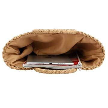 Stylish Summer Rattan Handbag for Women - Eco-Friendly Design