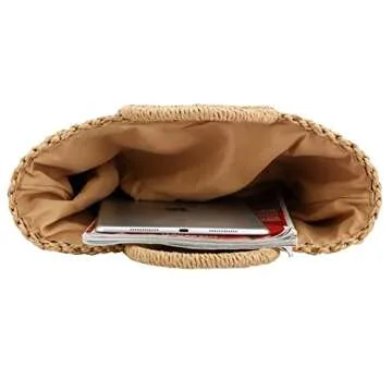 Stylish Summer Rattan Handbag for Women - Eco-Friendly Design