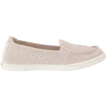 Roxy Women's Oatmeal Minnow Slip-On Shoe Sneaker