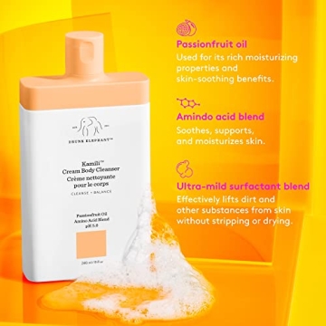 Drunk Elephant Kamili Cream Body Cleanser for Dry Skin