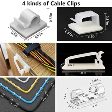 DRIVUU Cable Management Kit for Neat Workspaces