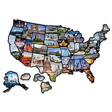 EverStrong USA Travel Map - Perfect for RV Adventures