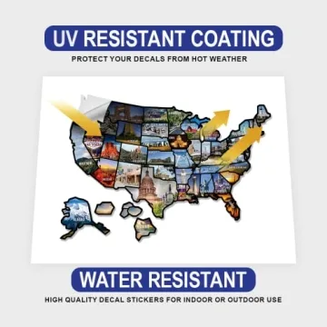 EverStrong USA Travel Map - Perfect for RV Adventures