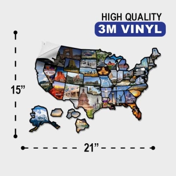 EverStrong USA Travel Map - Perfect for RV Adventures