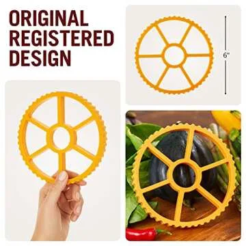 Fun Rotelle-Shaped Silicone Trivet/Hot Pads for Kitchen from a Series of Pasta-Inspired Kitchen Gadgets | Cool Hot Pads to Protect The Countertop | Original Kitchen Accessories | by Monkey Business