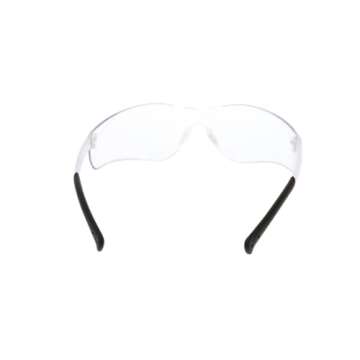 MCR Safety BK310AF BearKat 3 Polycarbonate Anti-Fog Lens Safety Glasses with Non-Slip Hybrid Black Temple Sleeve