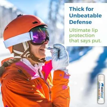 Waxhead Lip Sunscreen with Zinc Oxide Lip Balm SPF 20 Zinc Oxide Sunscreen Chapstick Sunblock for Lips, Reef Safe Waterproof Non-Nano Biodegradable Protection with Lanolin, Shea Butter (Mint 4 Pack)