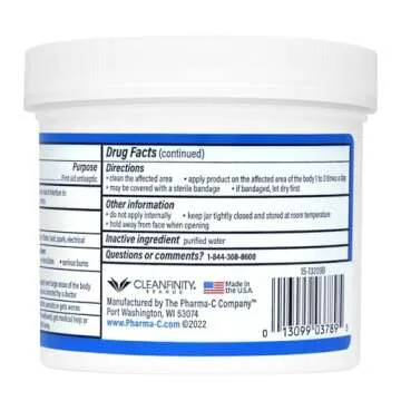 Pharma-C Isopropyl Alcohol Pads - First Aid Essentials